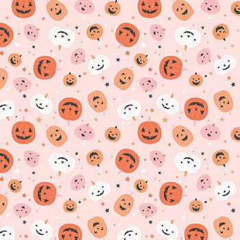 Hey Pumpkin C16031-BLUSH Blush by My Mind's Eye for Riley Blake Designs, Image