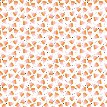 Hey Pumpkin C16035-WHITE White by My Mind's Eye for Riley Blake Designs, Image