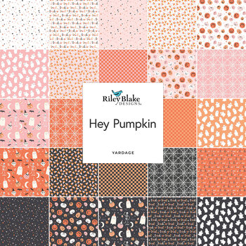 Hey Pumpkin  Yardage by My Mind's Eye for Riley Blake Designs, Image