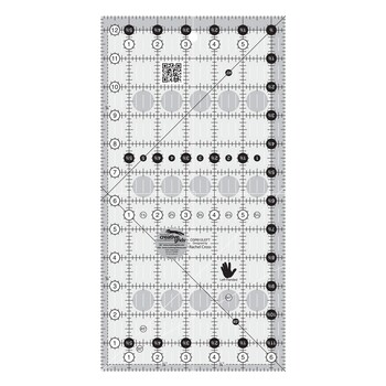 Creative Grids Left Handed Quilt Ruler 6-1/2