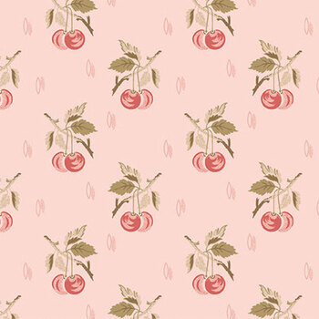 Lighthouse A-1474-E Cherry Ice Cream by Edyta Sitar for Andover Fabrics, Image