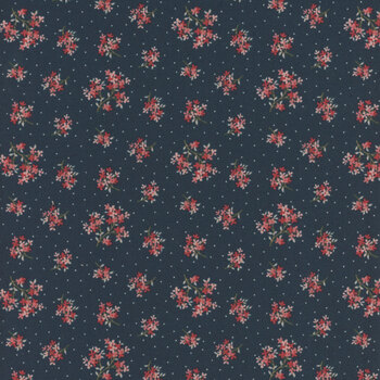 Lighthouse A-1479-B Navy by Edyta Sitar for Andover Fabrics, Image