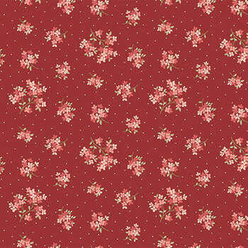 Lighthouse A-1479-R Red Roof by Edyta Sitar for Andover Fabrics, Image