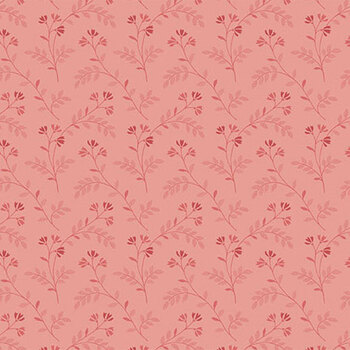 Lighthouse A-1482-R Pink Lemonade by Edyta Sitar for Andover Fabrics, Image