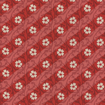 Lighthouse A-1483-R Red Roof by Edyta Sitar for Andover Fabrics, Image