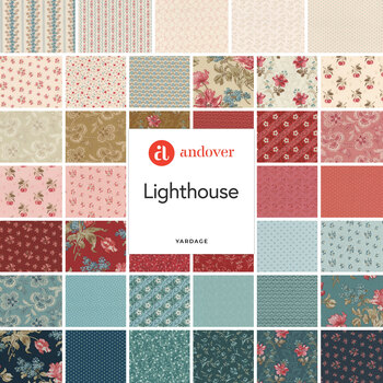 Lighthouse  Yardage by Edyta Sitar for Andover Fabrics, Image