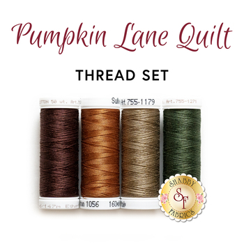  Pumpkin Lane Quilt - 4pc Thread Set, Image