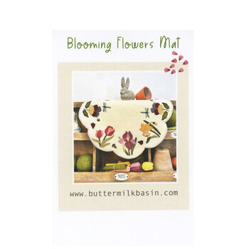 Blooming Flowers Mat Pattern, Image