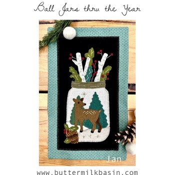 Ball Jars Thru the Year - January Pattern, Image