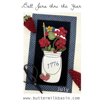 Ball Jars Thru the Year - July Pattern, Image