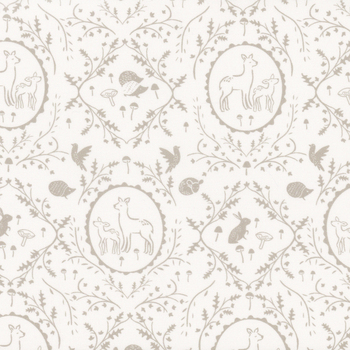 Forest Tales 54442-2 Ivory by Whistler Studios for Windham Fabrics, Image