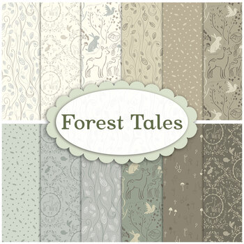 Forest Tales  12 FQ Set by Whistler Studios for Windham Fabrics, Image