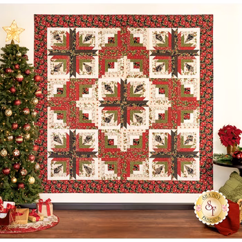 SAMPLE - Cactus In The Cabin Quilt - A Christmas Carol, Image