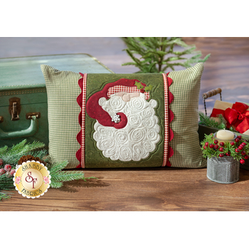  Ho Ho Ho Pillow Wrap & Cover Kit by The Whole Country Caboodle, Image