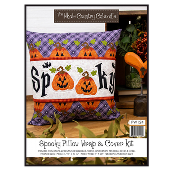  Spooky Pillow Wrap & Cover Kit by The Whole Country Caboodle, Image