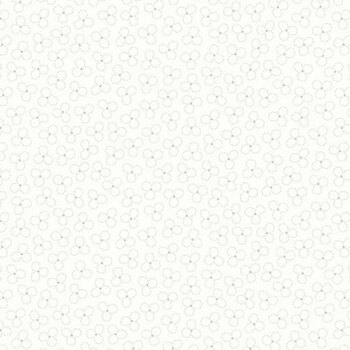 Itsy Bits A-1455-L White by Renee Nanneman for Andover Fabrics, Image