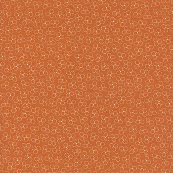 Itsy Bits A-1455-O Orange by Renee Nanneman for Andover Fabrics, Image