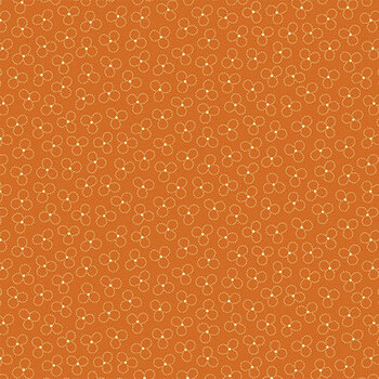 Itsy Bits A-1455-O Orange by Renee Nanneman for Andover Fabrics, Image