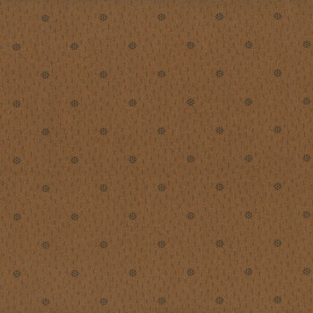 Itsy Bits A-1456-N Walnut by Renee Nanneman for Andover Fabrics, Image