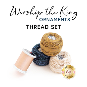 Worship the King Ornaments - 4pc Thread Set