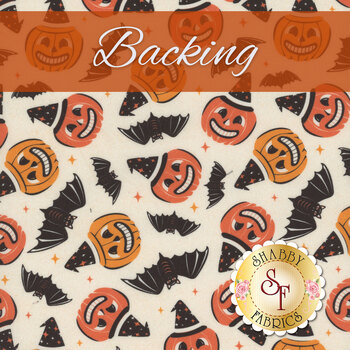  Easy as ABC and 123 Quilt - Witching Hour - Backing 3-3/4 yds, Image