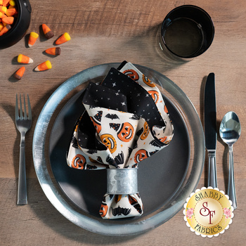  Cloth Napkins Kit - Witching Hour - Makes 4