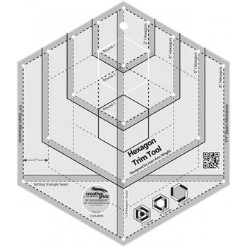 Creative Grids Hexagon Trim Tool - #CGRJAW4, Image