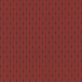 Betsy's Needlework R171310D-RED Colonial Stripe by Pam Buda for Marcus Fabrics, Image