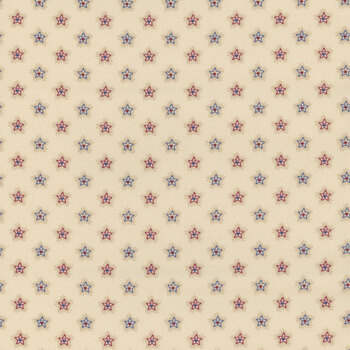 Betsy's Needlework R171314D-CREAM Shining Stars by Pam Buda for Marcus Fabrics, Image