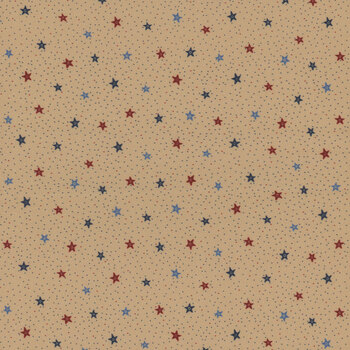 Betsy's Needlework R171320D-BEIGE Starry Sky by Pam Buda for Marcus Fabrics