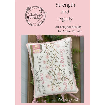 Strength And Dignity Pattern - Proverbs 31:25, Image