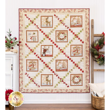  White Winter Quilt Kit, Image