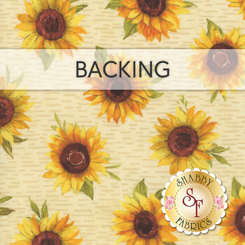  Sunflower Splendor Panel Quilt - Backing 5 yds, Image