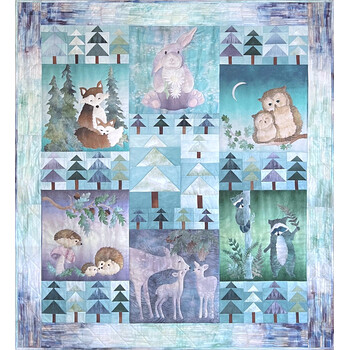 Forest Grove Peiced Quilt Kit by McKenna Ryan, Image