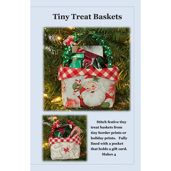 Tiny Treat Baskets Pattern - PDF Download, Image