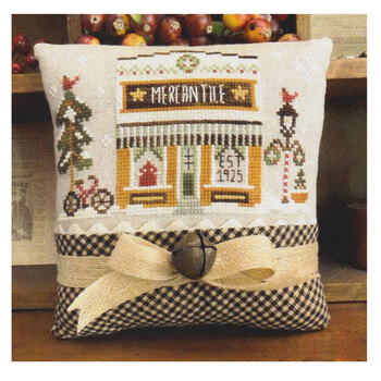 Hometown Holiday - Mercantile Cross Stitch Pattern by Little House Needleworks