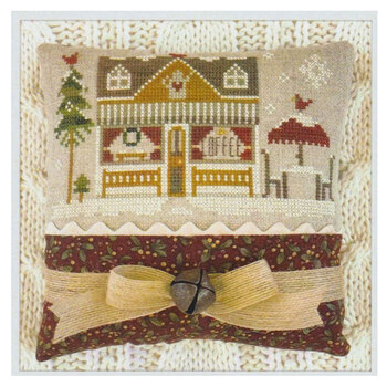 Hometown Holiday - Coffee Shop Cross Stitch Pattern by Little House Needleworks