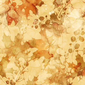 Autumn Breeze DP28058-52 Ochre by Northcott Fabrics