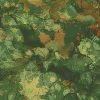 Autumn Breeze DP28058-76 Dk Green by Northcott Fabrics, Image