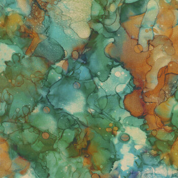 Autumn Breeze DP28061-63 Md Teal by Northcott Fabrics, Image