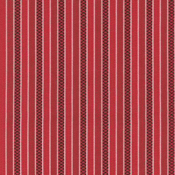 Woodland Wishes 27906-24 Red by Michael Zindell for Northcott Fabrics, Image