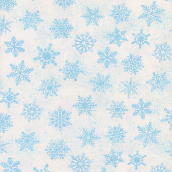 Snowfest 10553-10 Blue by Patrick Lose for Northcott Fabrics, Image