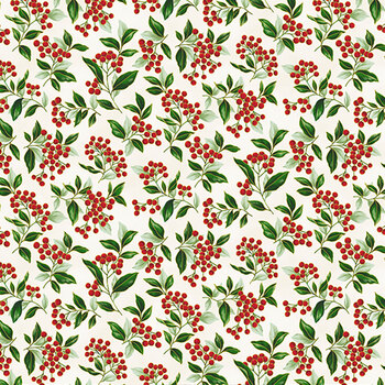 Blooming Holidays X7791-20G-Natural-Gold  by Hoffman Fabrics, Image