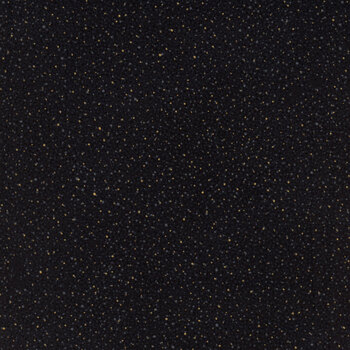 Blooming Holidays X7793-4G-Black-Gold  by Hoffman Fabrics, Image