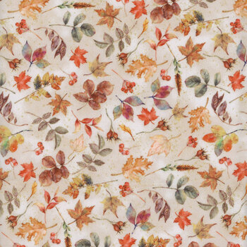 Harvest Bouquet X5545-20-Natural  by Hoffman Fabrics, Image