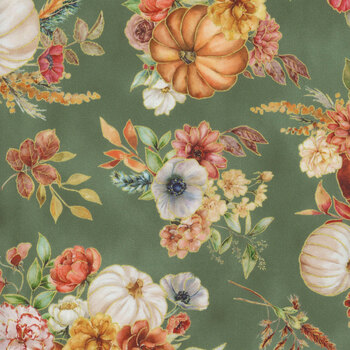 Harvest Bouquet X5542-410 by Hoffman Fabrics, Image