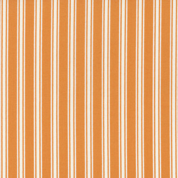 Witchy Woods LEIA883A Terrifying Ticking Tape Orange by Lewis & Irene, Image