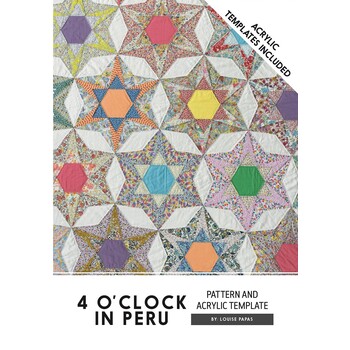 4 O'Clock In Peru Pattern And Template Set by Jen Kingwell, Image