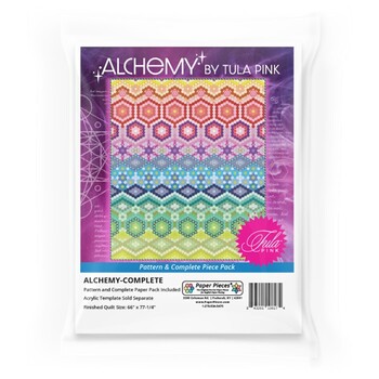 Alchemy Pattern and Complete Paper Piece Pack by Tula Pink, Image