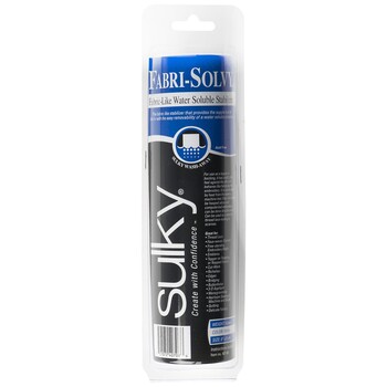 Fabri-Solvy Washaway Stabilizer White 8in x 9yds by Sulky, Image